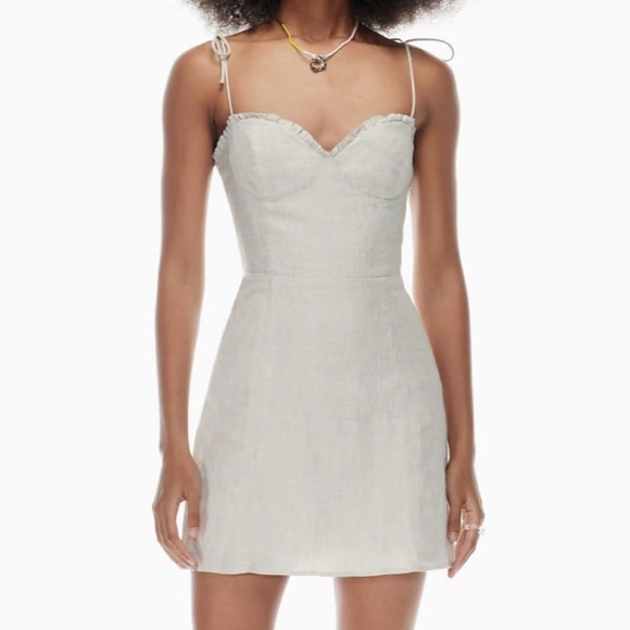 Aritzia Wilfred Fable Linen Dress - Picture 2 of 4